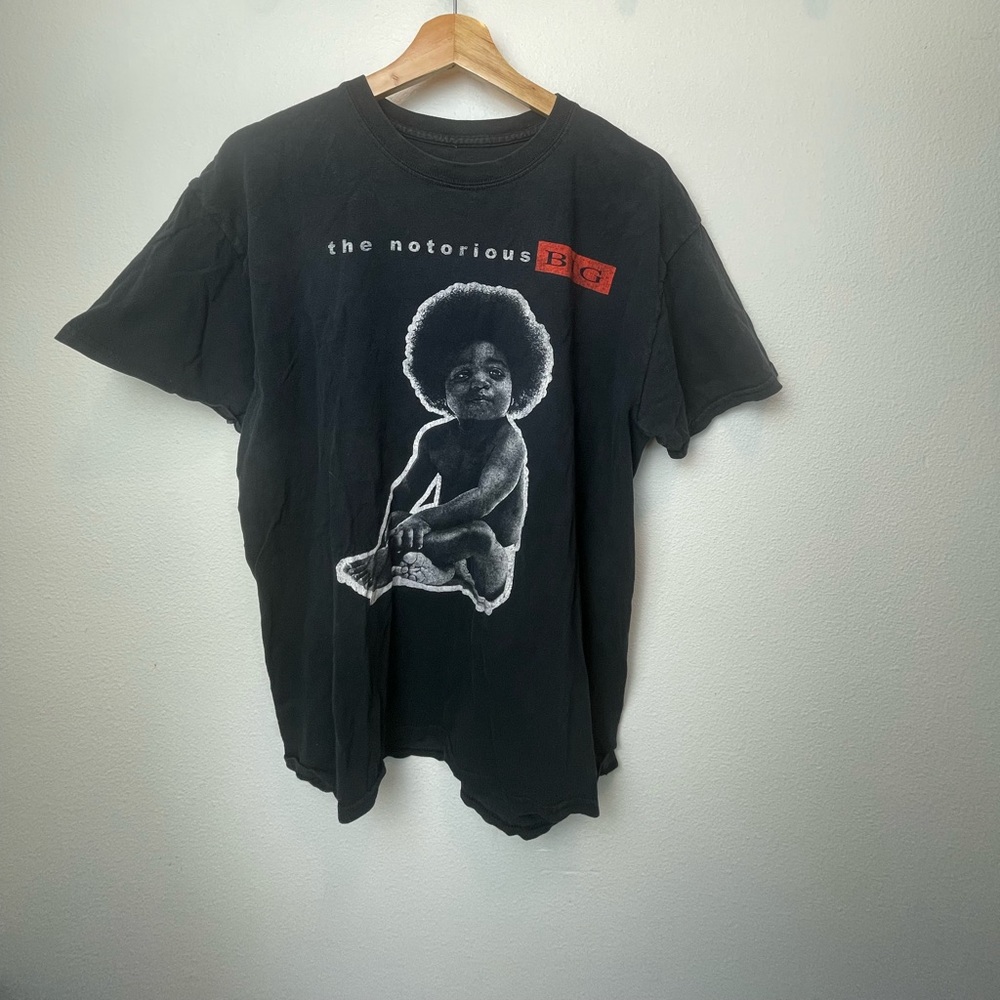 Vintage 90s Graphic Tee | Notorious BIG | Medium